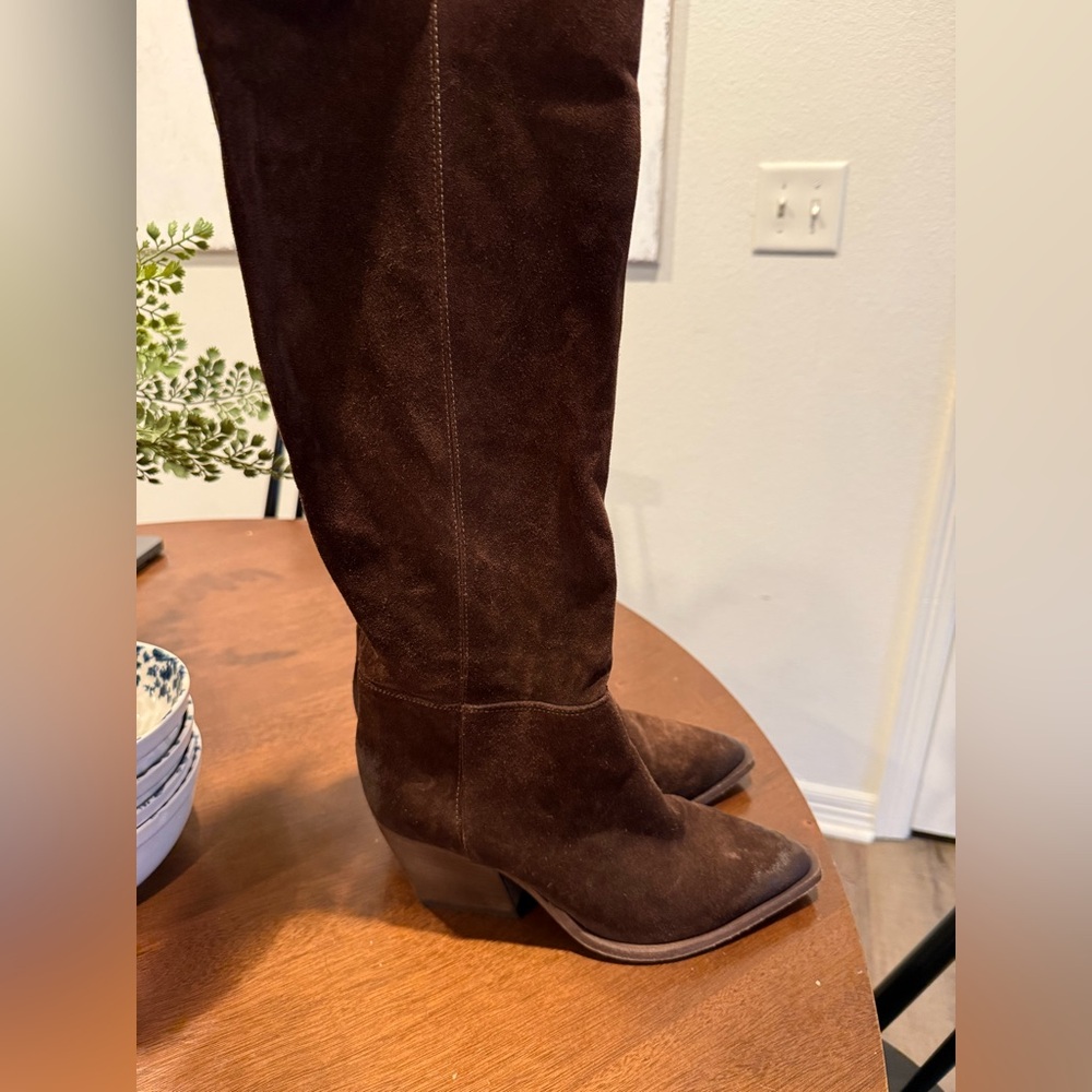 Steve Madden Brown Slouchy Boot